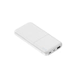 Batería externa portátil con adaptador de carga inalámbrica y medidor de energía digital