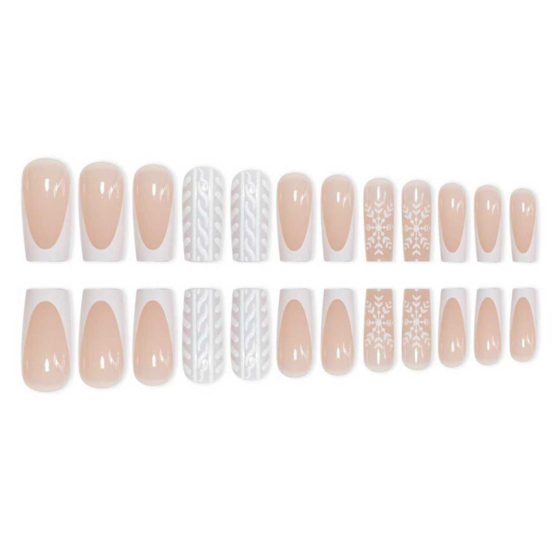 Set de manicura francesa de temporada