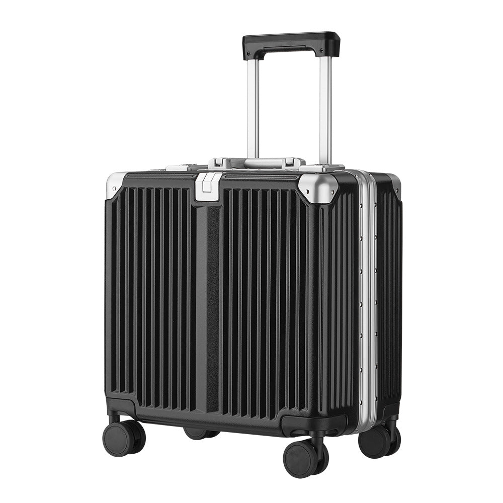 Maleta de viaje compacta con ruedas giratorias