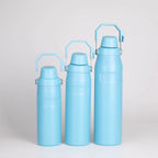 Botella de agua isotérmica de acero inoxidable para mujer