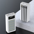 Batería externa multifuncional con pantalla LED