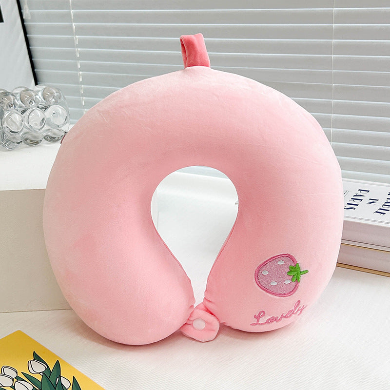 Almohada cervical para mujer con diseño divertido