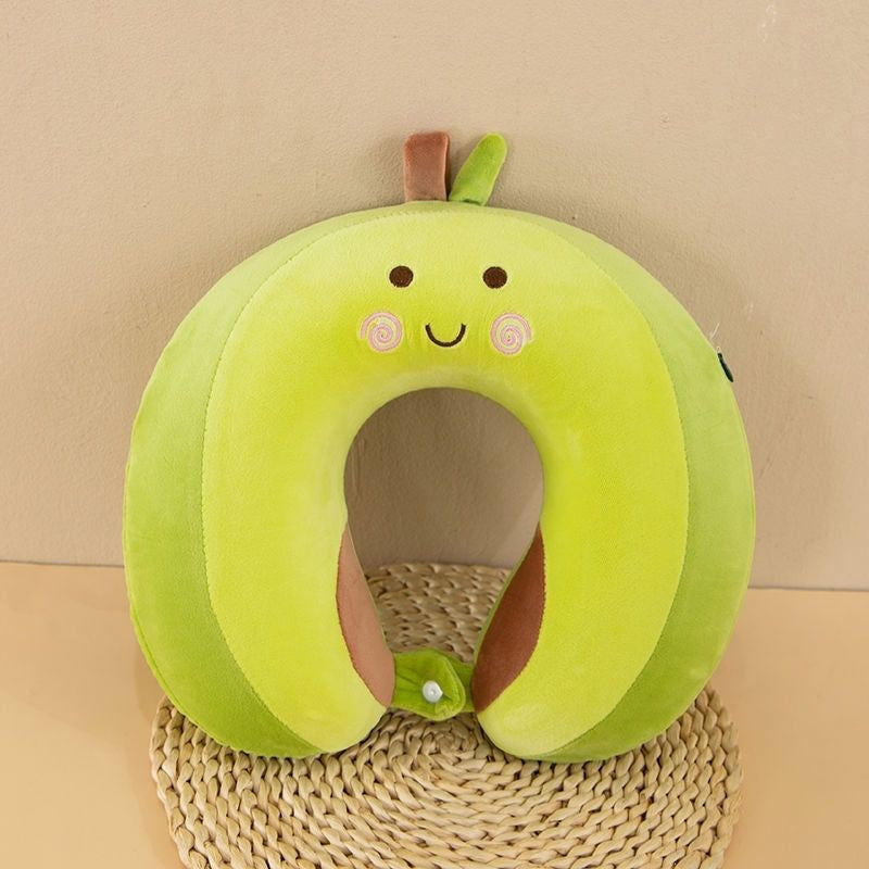 Almohada cervical cómoda para mujer con diseño divertido