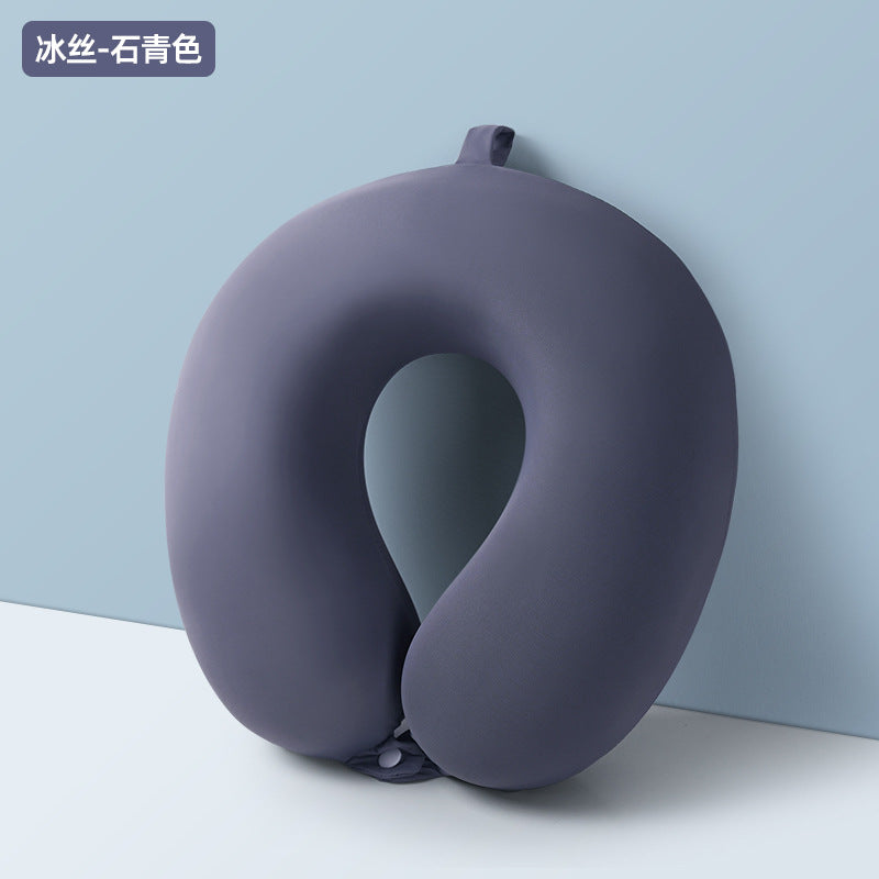 Almohada ergonómica para el cuello con tecnología de gel refrescante