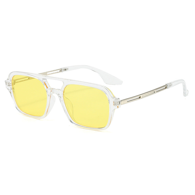 Gafas de sol de moda para hombre con montura resistente