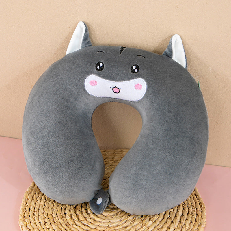Almohada unisex de soporte para el cuello con un lindo diseño de animales