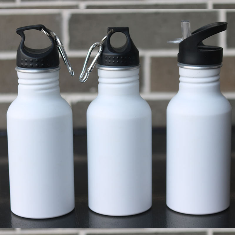 Botella de agua deportiva de aluminio duradera