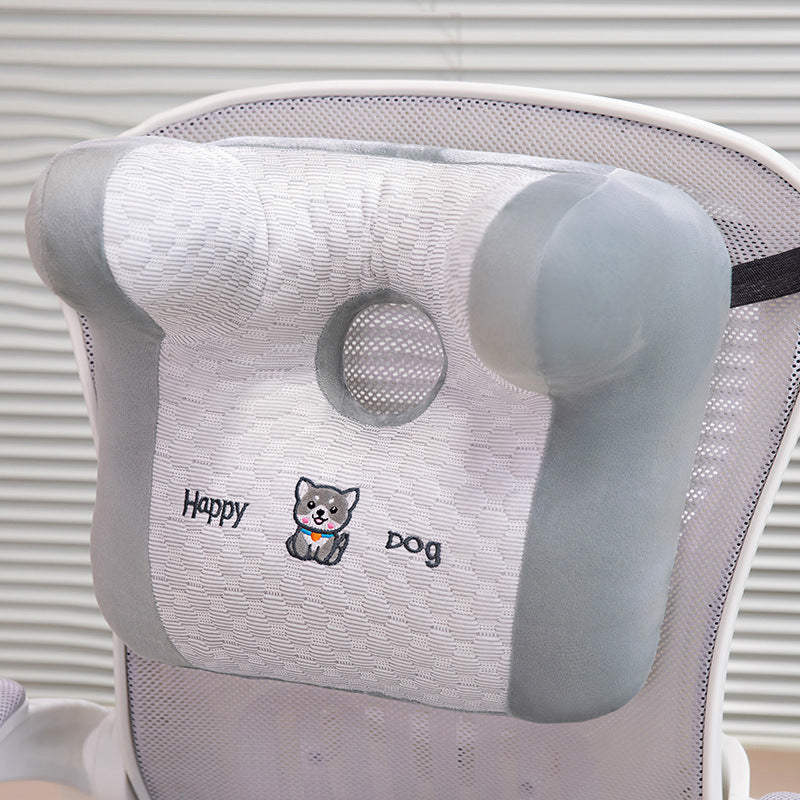 Almohada ergonómica de soporte para el cuello con lindo motivo
