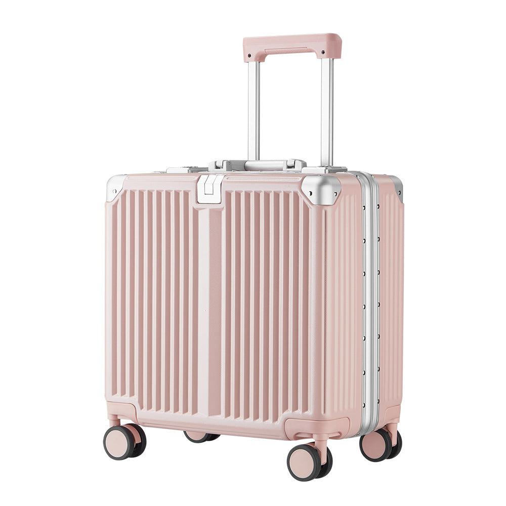 Maleta de viaje compacta con ruedas giratorias