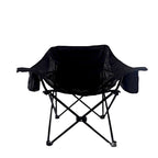 Silla plegable cómoda con diseño de malla
