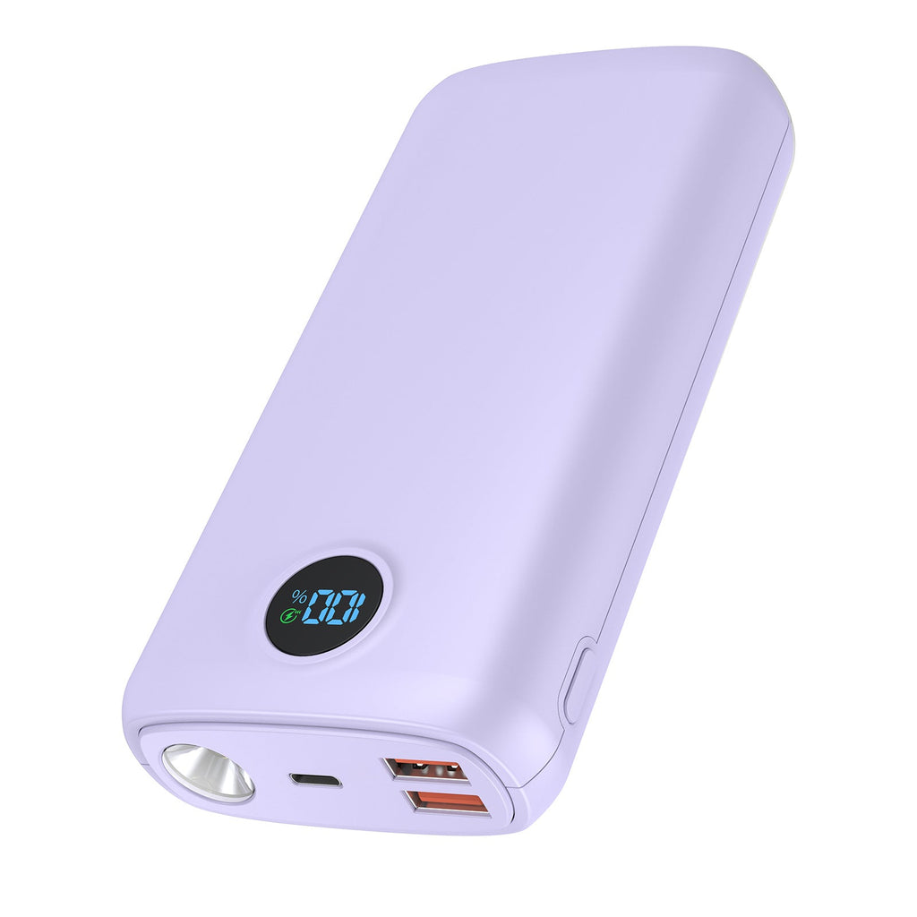 Batería externa de alto rendimiento con pantalla LED y carga rápida