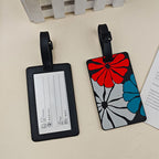Identificador de equipaje de viaje brillante unisex