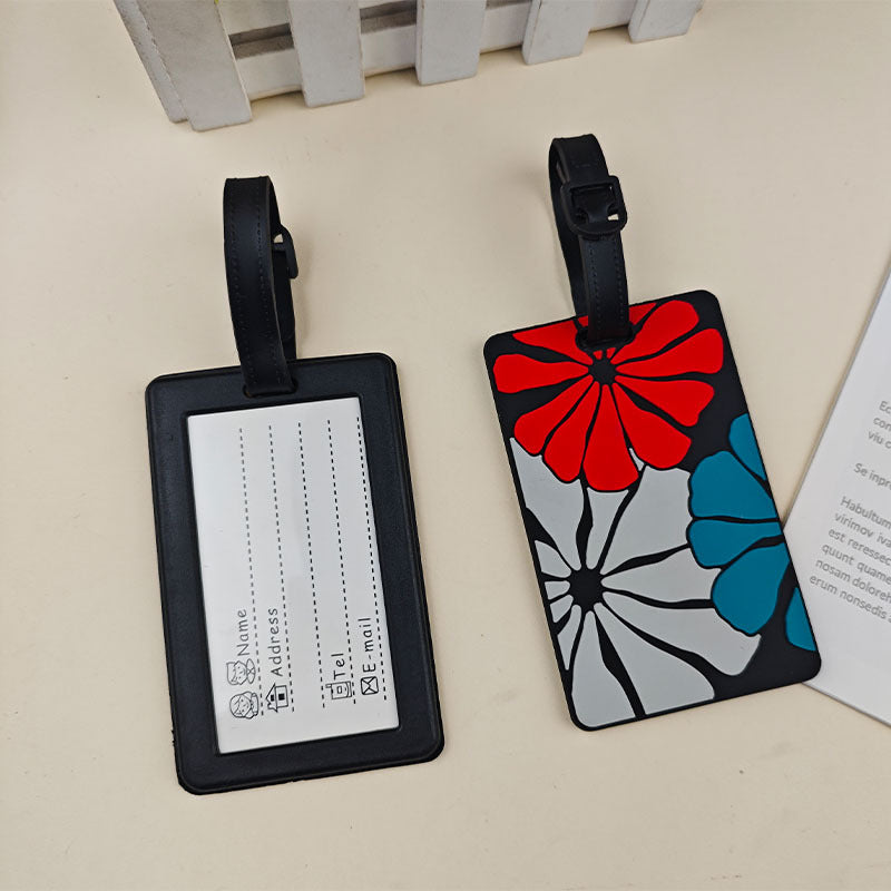Identificador de equipaje de viaje brillante unisex