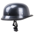 Casco de motocicleta ligero de fibra de carbono