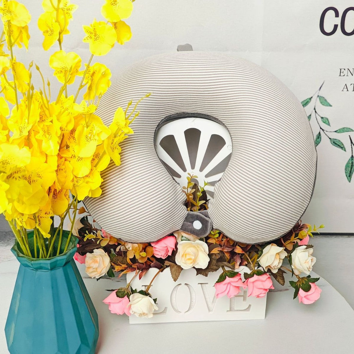 Almohada de soporte cervical para mujer