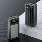 Batería externa multifuncional con pantalla LED
