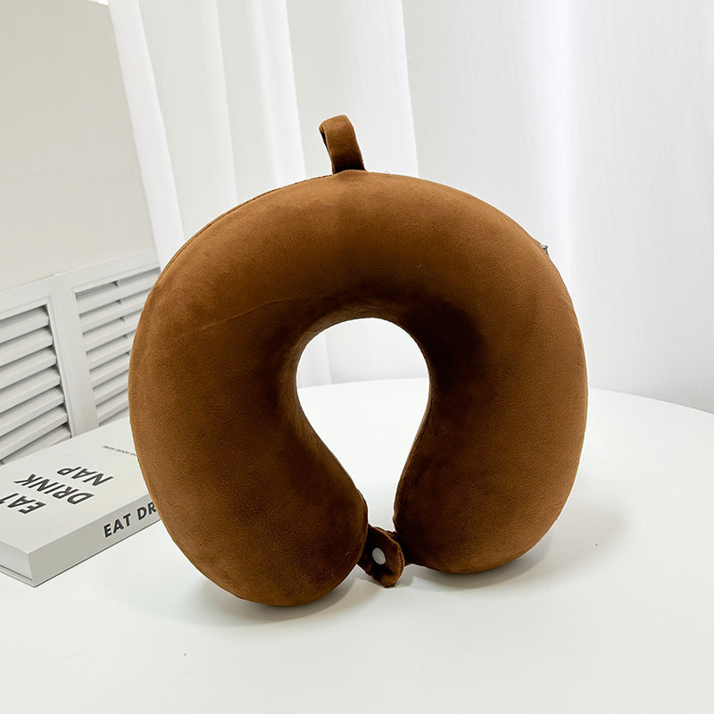 Almohada ergonómica de soporte cervical para mujer con práctico diseño de sujeción