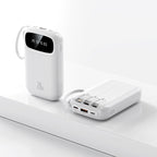 Batería externa de alto rendimiento con adaptador de carga integrado