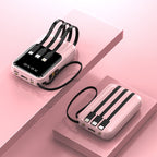 Powerbank con conexiones multifuncionales