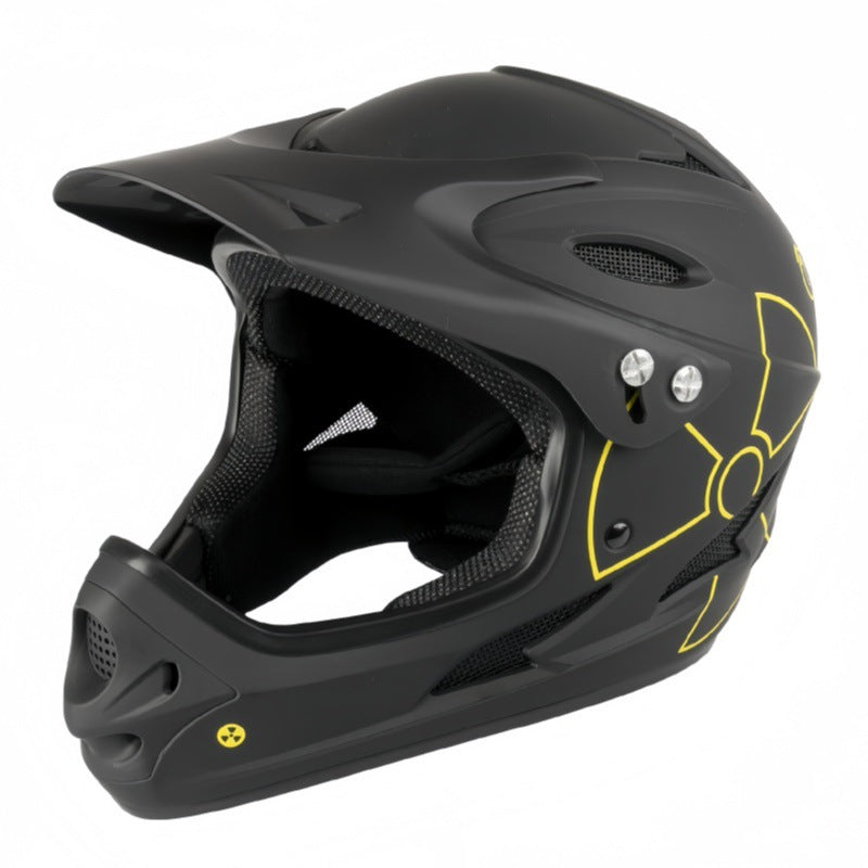 Casco integral para motocicleta todoterreno