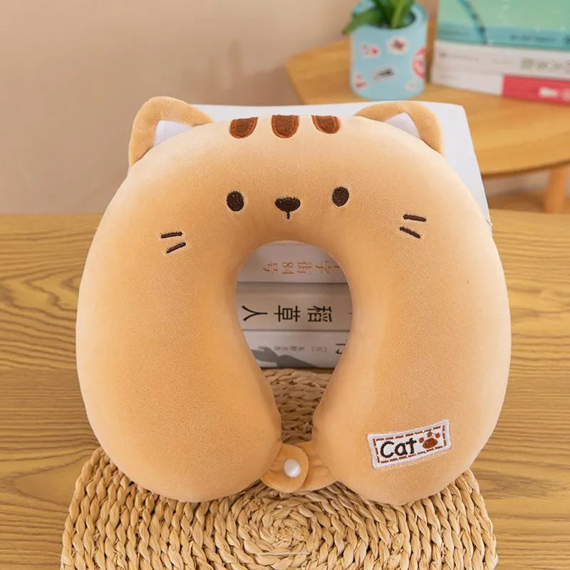 Almohada cervical cómoda para mujer con diseño divertido