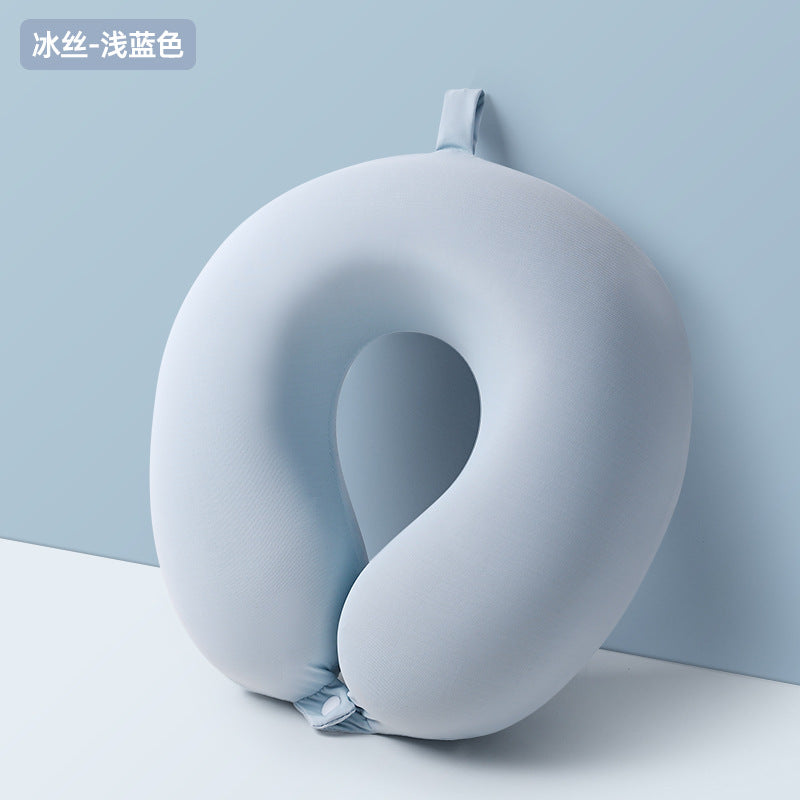 Almohada ergonómica para el cuello con tecnología de gel refrescante