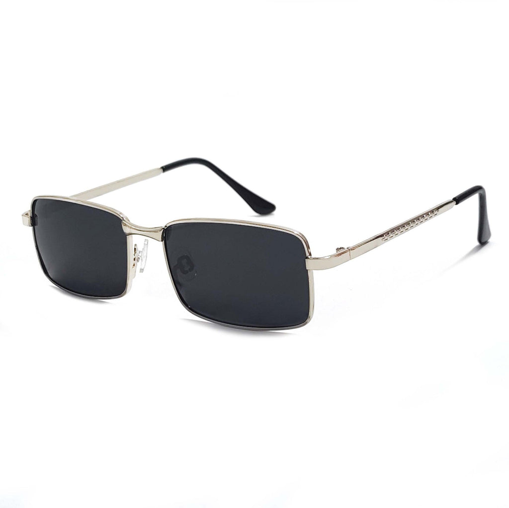 Sr. moteriktig rektangulær solbrille