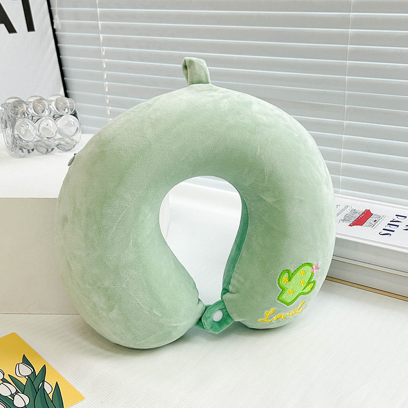 Almohada cervical para mujer con diseño divertido