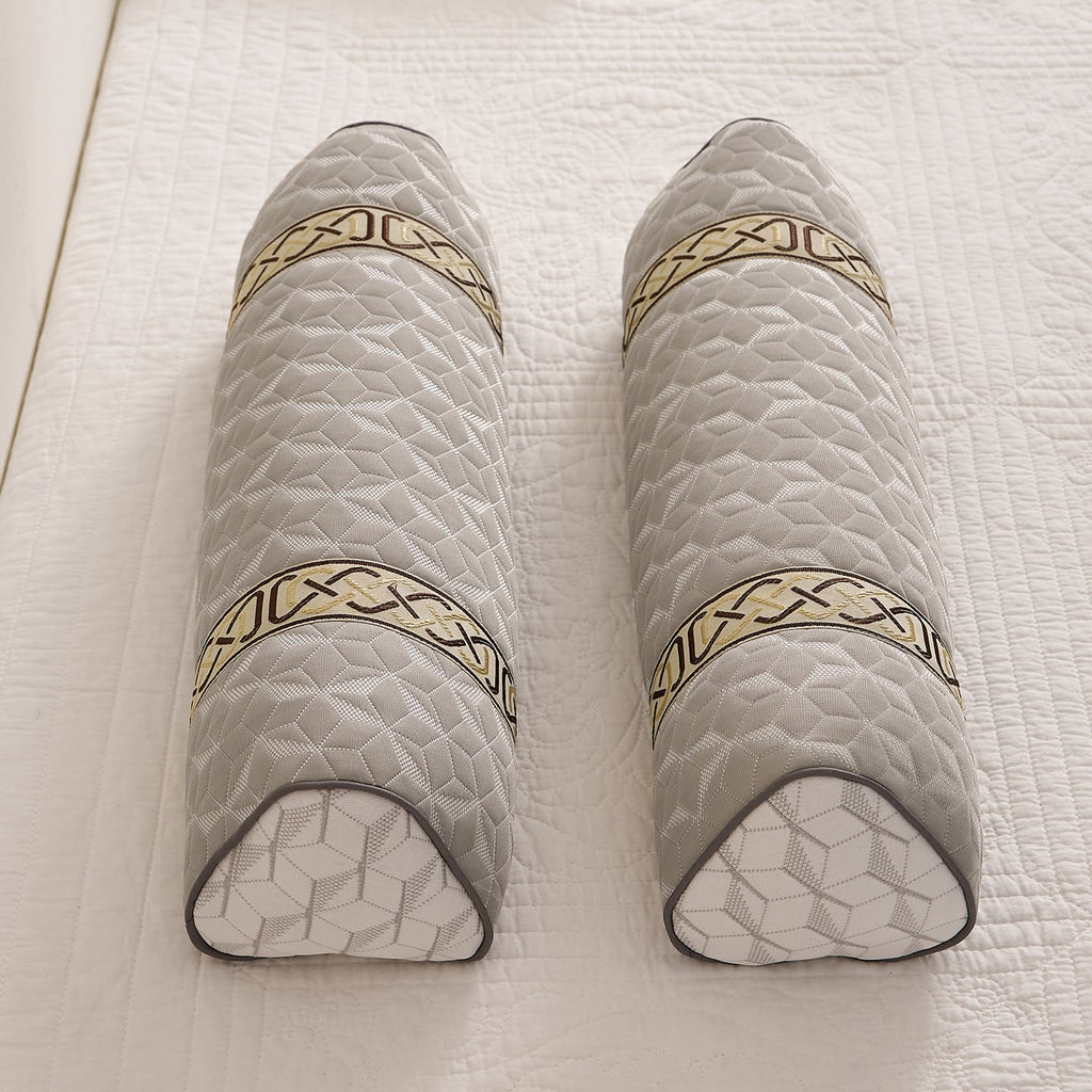 Rollo de soporte ergonómico para el cuello con estructura de soporte única
