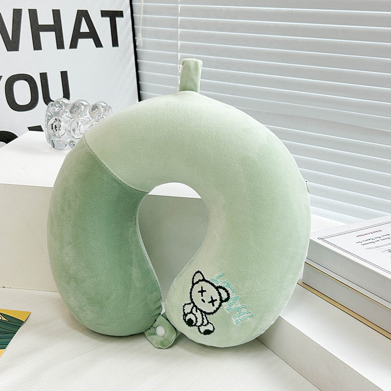 Almohada cervical para mujer con diseño divertido