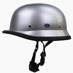 Casco de motocicleta abierto de estilo vintage