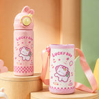 Botella de agua infantil con diseño dulce