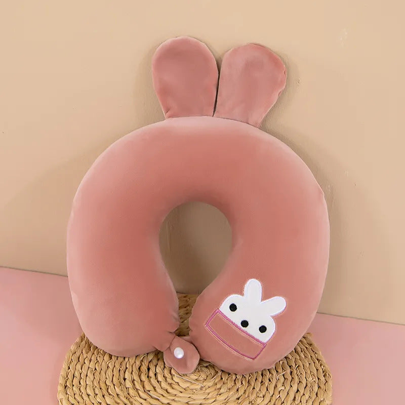 Almohada unisex de soporte para el cuello con un lindo diseño de animales