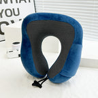 Almohada ergonómica de viaje para mujer con soporte cervical y superficie transpirable