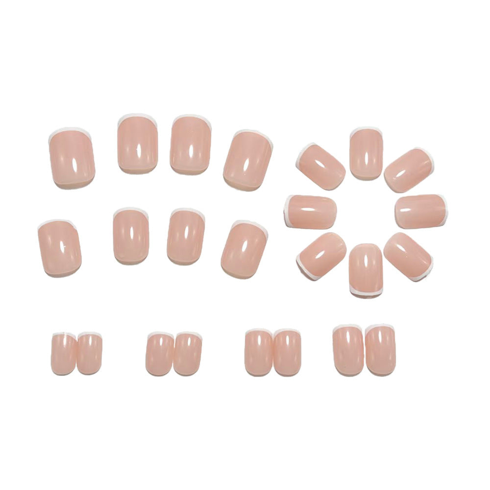 Uñas de arte de uñas francesas de alta calidad