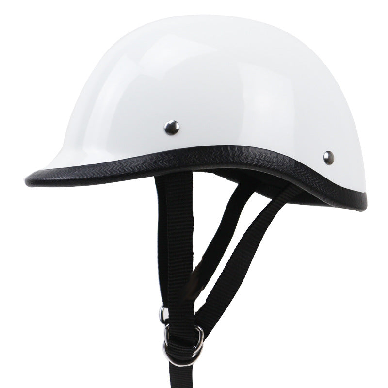 Casco clásico protector para motocicleta