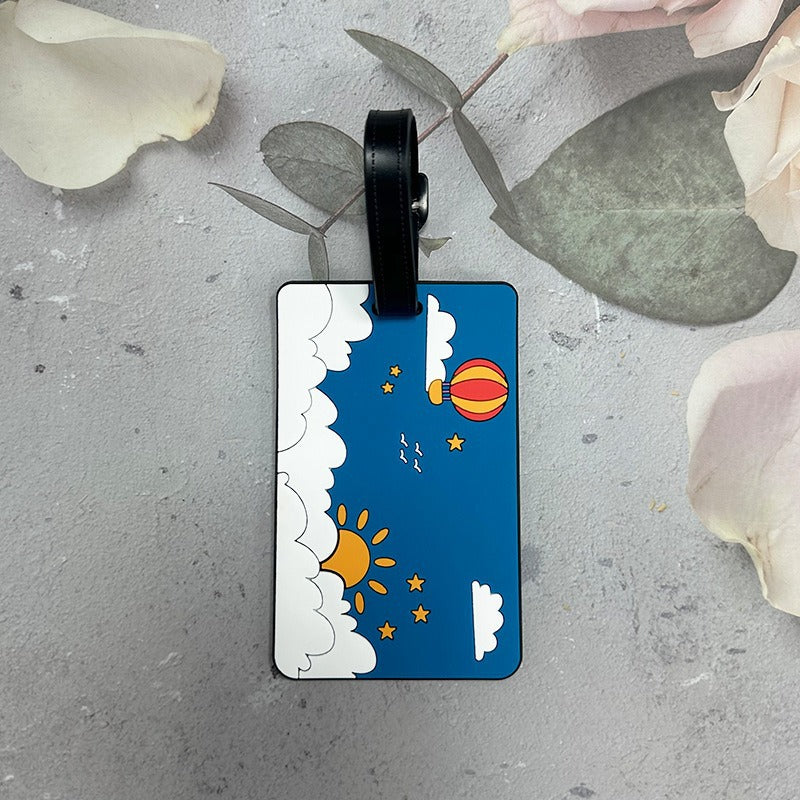 Etiqueta para equipaje de viaje