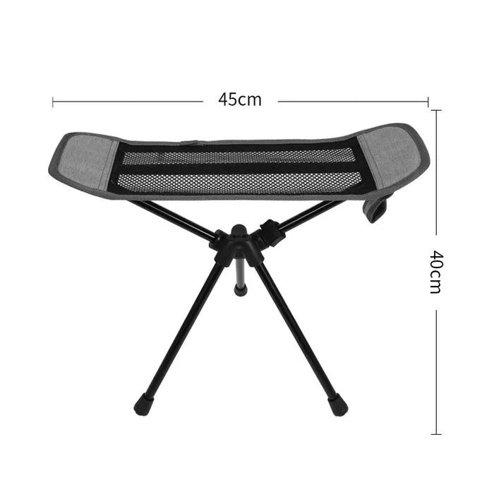 Silla plegable ultraligera con malla transpirable