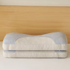 Almohada ergonómica de soporte para el cuello con innovador alivio de presión