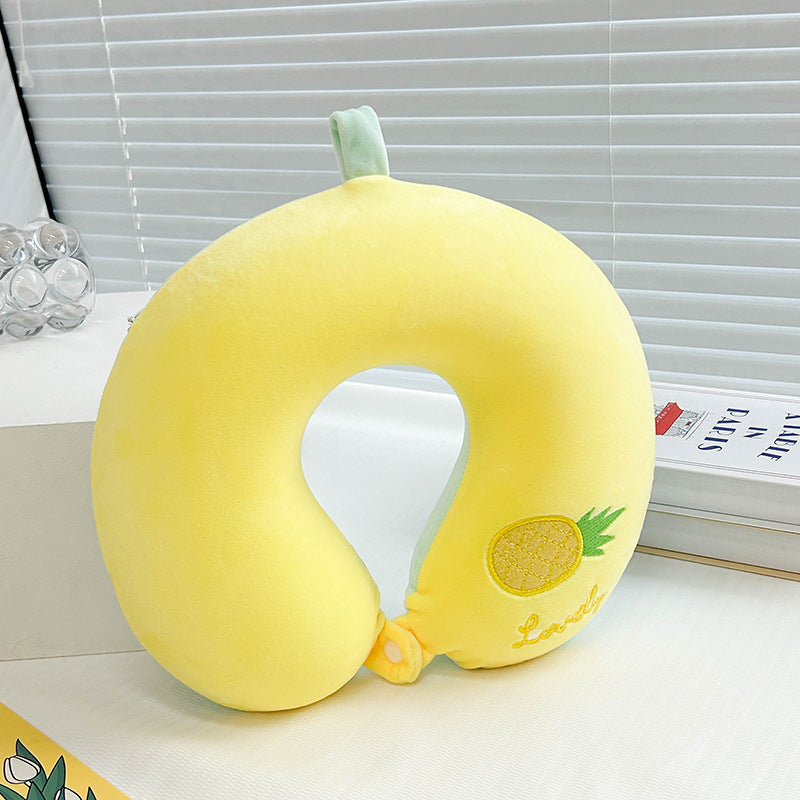 Almohada de soporte cervical para mujer con diseño artístico de animales