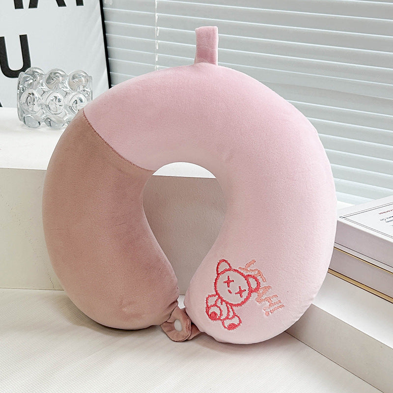 Almohada cervical para mujer con diseño divertido