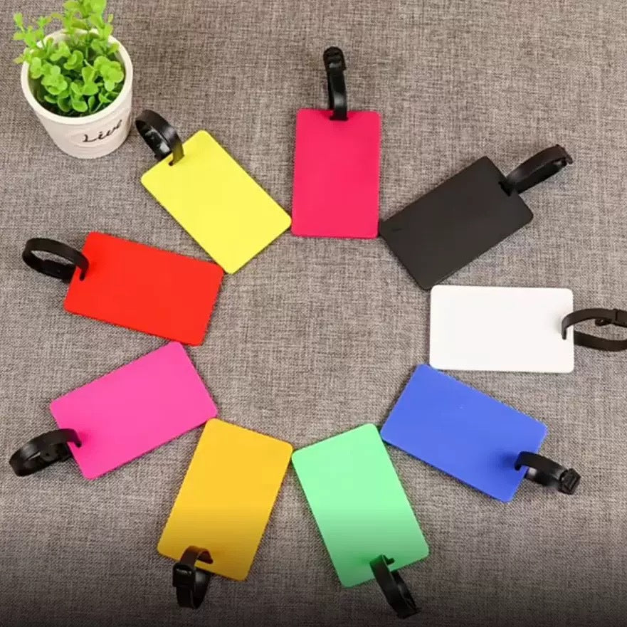 Etiqueta flexible de silicona para equipaje de viaje