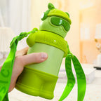 Botella de agua creativa con diseño único de animales