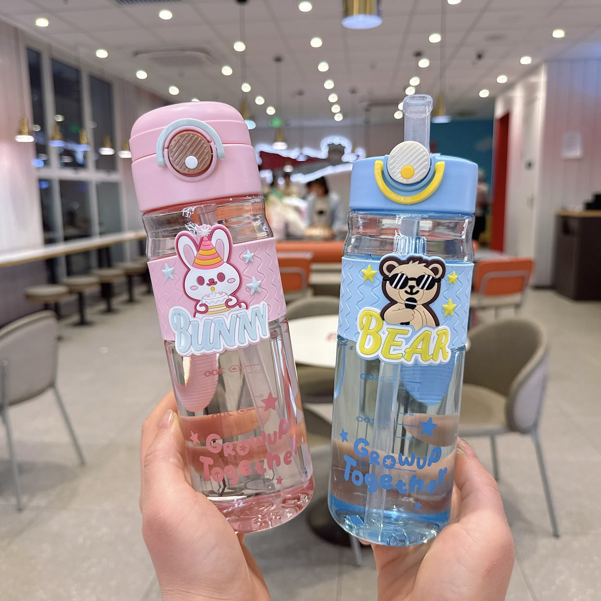 Botella de agua para mujer sin BPA