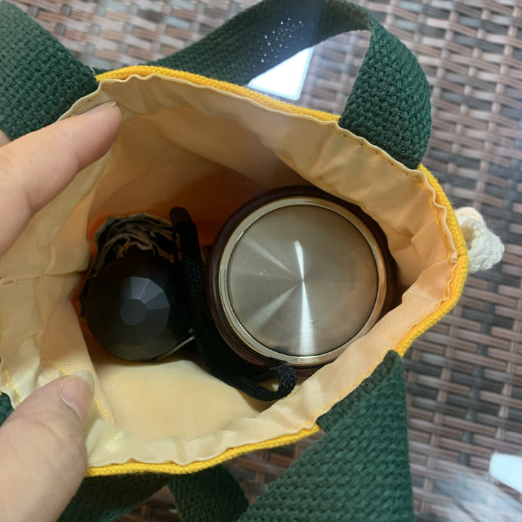Funda para botella de agua infantil con diseño de oso
