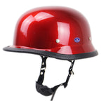 Casco de motocicleta abierto de estilo vintage