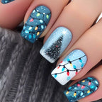 Diseño de uñas festivo para las fiestas 1787542745
