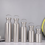 Juego de botellas de agua de acero inoxidable de varios tamaños