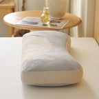 Almohada ergonómica de soporte para el cuello con innovador alivio de presión