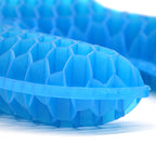 Almohada cervical ergonómica unisex en forma de U con gel y estructura de panal